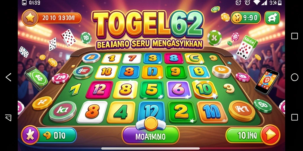 Tampilan gameplay menarik dari TOGEL62 yang memikat.